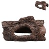 Resin Aquarium Hideout Cave, Realistic Tree Form, Safe Hiding Spot