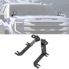ROMELACK Ditch Light Bracket Heavy Duty Steel Hood Mount Brackets