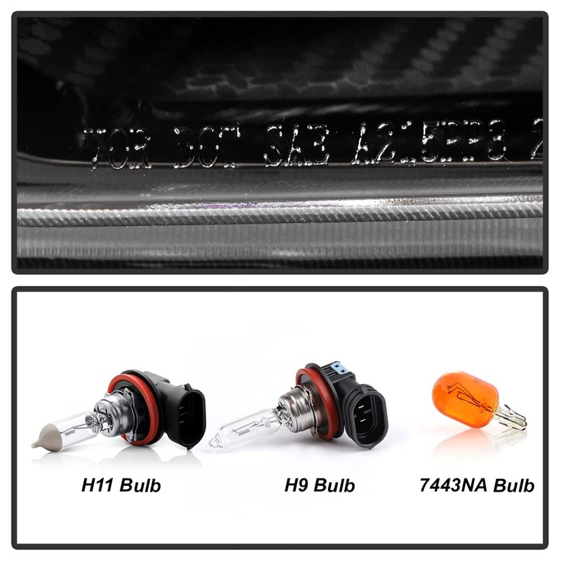 ACANII - For [Halogen Model] 2020-2023 Chevy Silverado 2500HD 3500HD