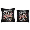 Soprano Singer Vocal Range Vocalist Voice Singing Choir Throw Pillow
