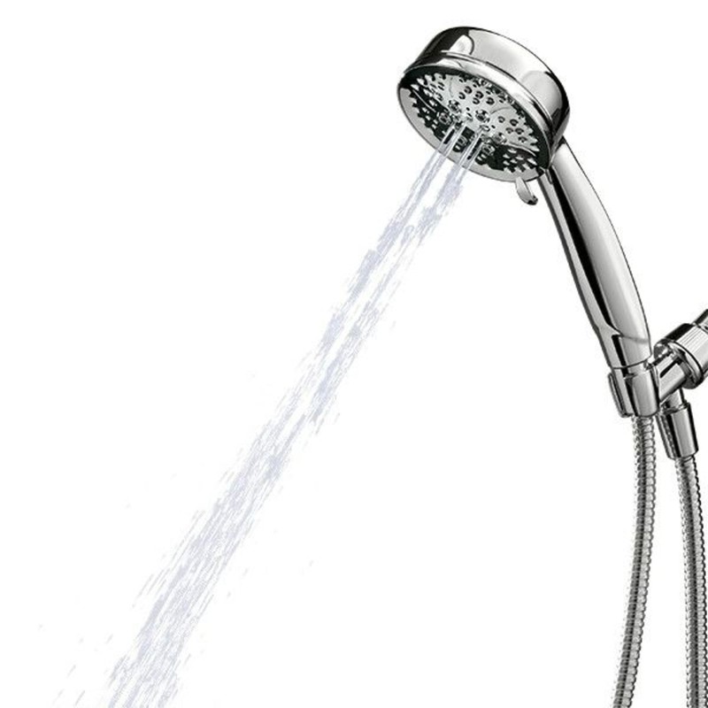 Moen 26015 Caldwell 4.25-Inch 5-Function Handheld Shower with Bracket and