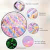 Glow In The Dark Pink Children's Blanket, Rainbow Unicorn Gifts