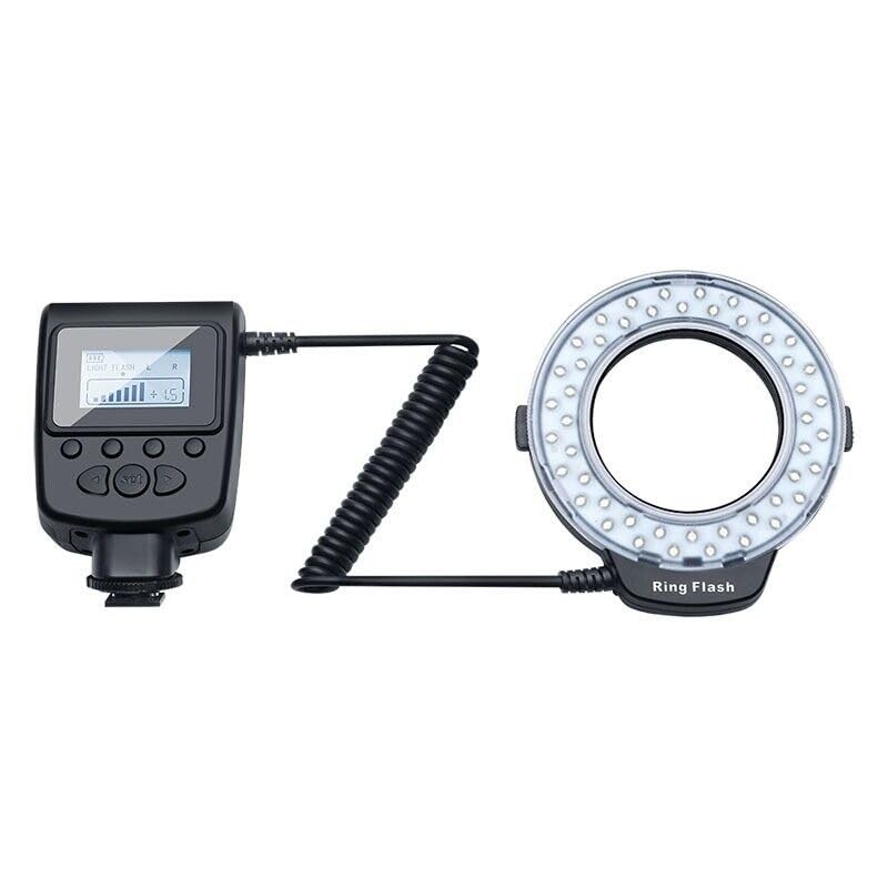 LED Ring Light Macro Ring Flash Universal 48 LEDs Cold