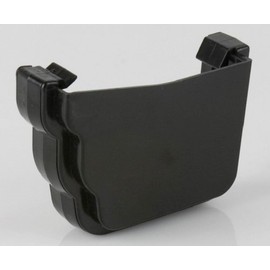 Brett Martin 106mm Prostyle (Ogee) Gutter Right Hand External Stopend BR087RB Black