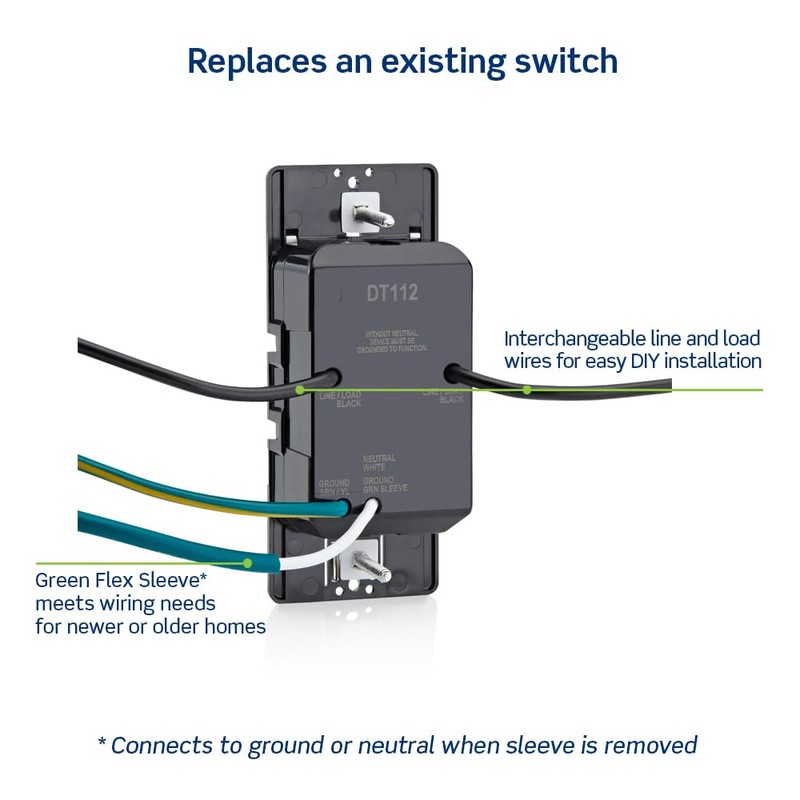 Leviton Countdown Timer Switch for household lights, heaters and exhaust