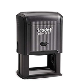 Trodat Printy 4927 Stamp (60 x 40 mm) for 11 Lines in Various Colours Black