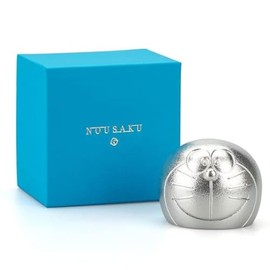 [Nousaku Japanese Paper Wrapping] Doraemon Tumbler H63 φ3.1 inches (79 mm) 7.9 fl oz (200 cc), 100% Tin
