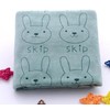 4 Rabbit Soft Microfiber Baby Infant Newborn Washcloth Bath Towel