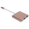 USB C Adpater 3.1 3 in 1 Hub Converter Dock