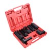8MILELAKE 7pcs O2 Oxygen Sensor Socket Set 7/8", Oil Pressure