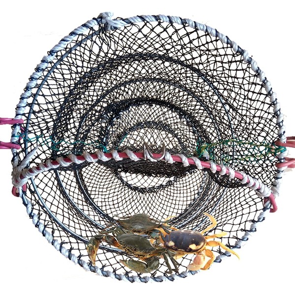 Crab Trap Fishing Net Shrimp Basket Bait Traps Fishing Accessories