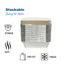 Be4Ever foil containers with lids - Pack of 55 Aluminium