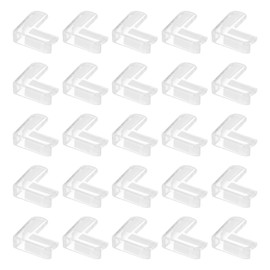 MECCANIXITY 20 Pack Soft Corner Protector, PVC Furniture Proofing Bumper Cushion Corner Guards Edge for Fireplace Table Stair, 40x15mm, Clear and Transparent