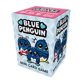 Naivina Blue Penguin - Family Card Game | Fun and Easy Strategy | 2 to 5 Players, 15 Minutes | Ages 8+