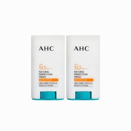 AHC Natural Perfection Fresh Sun Stick 17g (SPF50+) 2ea / AHC 내추럴 퍼펙션 프레쉬 선스틱 17g (SPF50+) 2개
