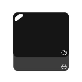 Axer Küchen Schneidebrett Kunststoff Groß - 2-teilige Schneidematte Küche Flexibel - Buntes Schneidebrett Set Spülmaschinenfest - Schneidbrett Set