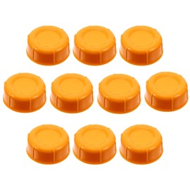 Kisangel 10Pcs Bottle Cap Travel Replacement Caps Leak Proof Lids for Glass Milk Bottle Breastmilk Bottles