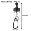 Joyan 4 Pcs Magnetic Hooks, Extra Strong Magnetic Hooks Black,