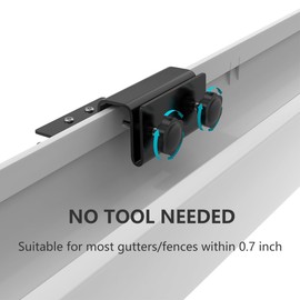 Waterproof Gutter Mount for Blink Outdoor 4 with Protective Cover (1 Pack)