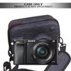 T2BTHRS Hard EVA Case for Sony a5100 case,Sony a6000 case,Sony