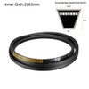 sourcing map A82 Drive V-Belts 82" Inner Length 13mm Width