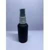 Meliars Frasco Negro Mate 50 Ml Bomba Atomizadora Aluminio (50