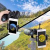 TRAMILY Universal Phone Adapter Mount - Compatible Binoculars, Monocular Spotting