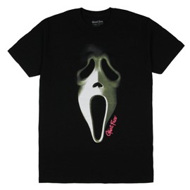 Horror Film Men's Ghost Face Mask Disguise Graphic Print T-Shirt (Small)