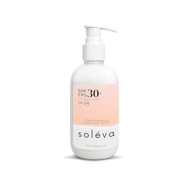 Solva 250ml.  Crema Corporal con Proteccin Solar FPS 30 para Uso Diario  Hidratacin  Cuidado en un Solo Paso  Frmula Ligera de Rpida Absorcin para... 