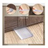 18 Pcs Clear Table Shims,Flexible Plastic Shims Soft,2 Heights,Flexible Furniture