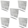 Amig - 5 Pack Aluminium Mesh Panel with Fly Screen