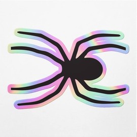 Holographic Decal Stickers of Animal Spider Premium Waterproof Vinyl Decal Stickers for Laptop Phone Accessory Helmet Car Window Mug Tuber Cup Door Wall Decoration ANDVER306359bHO