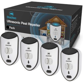 Diaotec Ultrasonic Pest Repeller, 4 Pack,  Ultrasonic Pest Repeller,