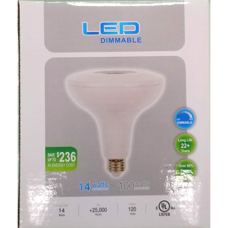 Infinite Solutions PAR38 LED Bulb, 14 Watt (100W Equivalent), Dimmable