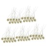Fjiangyi 50 PCS GU10 Halogen Light Lamp Holder Wire Connector