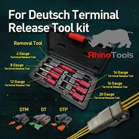 Deutsch Terminal Removal Kit Connector Release Tool
