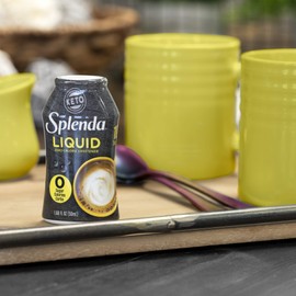 SPLENDA LIQUID Zero Calorie Sweetener drops, 1.68 Ounce Bottle (Pack of 3)