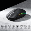 Redragon M719 Pro Wireless Optical Gaming Mouse, 8 Programmable Buttons,