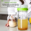 Masontops kefir lid mason jar lids wide mouth mason jar