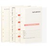 SAYEEC A5 Refillable Loose Paper for Journal Ringbinder Folio Business