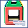 Magnetic Polydron Starter Set - Bright Coloured Magnetic Building Construction