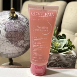 Bioderma Sensibio Foaming Gel Facial Cleanser Sensitive Skin 3.3oz EXP 9/27 U