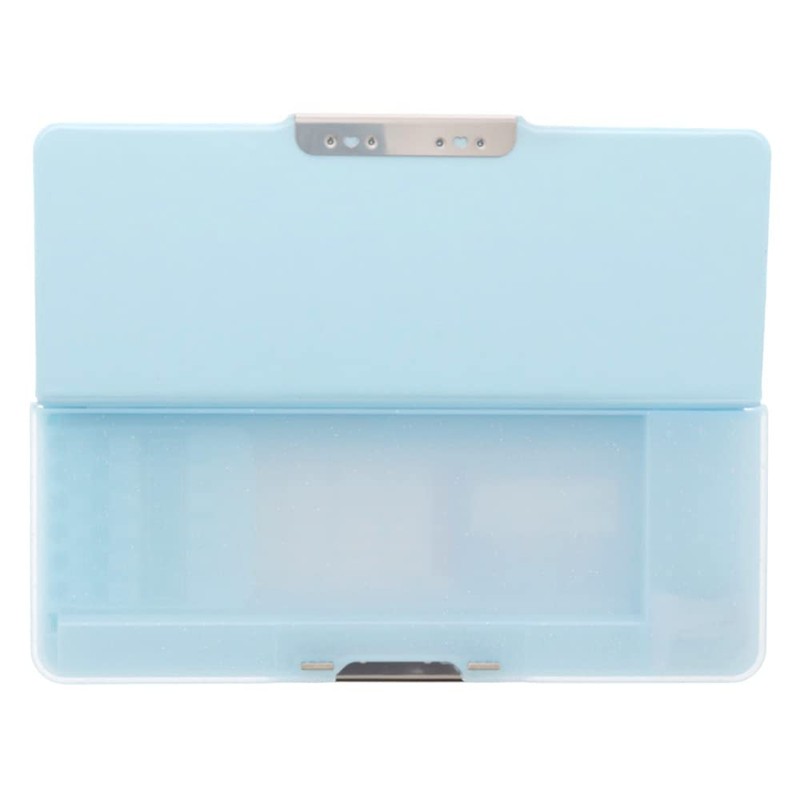 Sunstar Stationery Pencil Case, Yokopita Lamekira, Light Blue S1314041