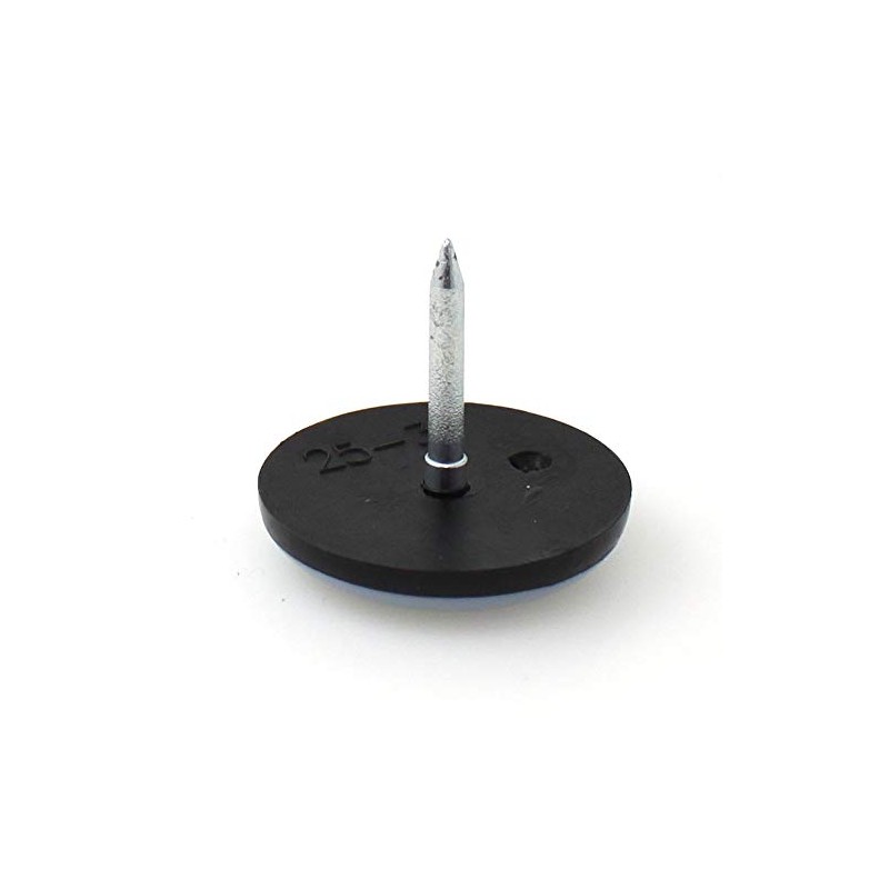 16pcs Nail-in PTFE Teflon Furniture Glides 22mm for Tables and