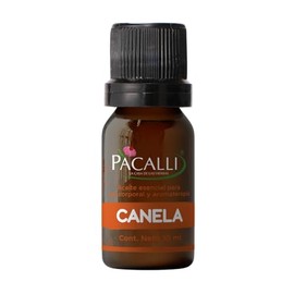 Aceite Esencial de Canela 100% Puro | Cinnamomum zeylanicum | 10 ml | Aromaterapia y Uso Cosmético con Dilución | PACALLI