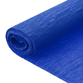 sourcing map Crepe Paper, 7.9ft Long 20 Inch Wide Dark Blue Crepe Paper Roll for Streamers Party Decorations, Graduation Party Supplies, DIY Crafts(Pack of 1)