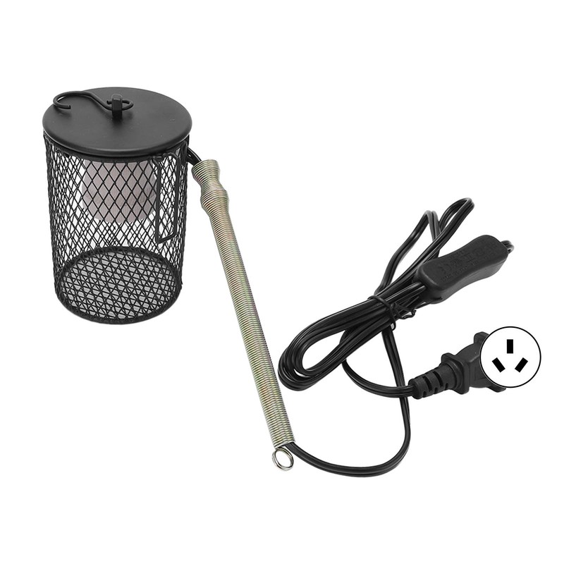 Reptile Heat Lamp Shade Professional Safe Prevents Scalding Reptile Insulation