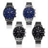 Weicam 4 Pcs Wholesale Watches Men Simple Round Dial Analog