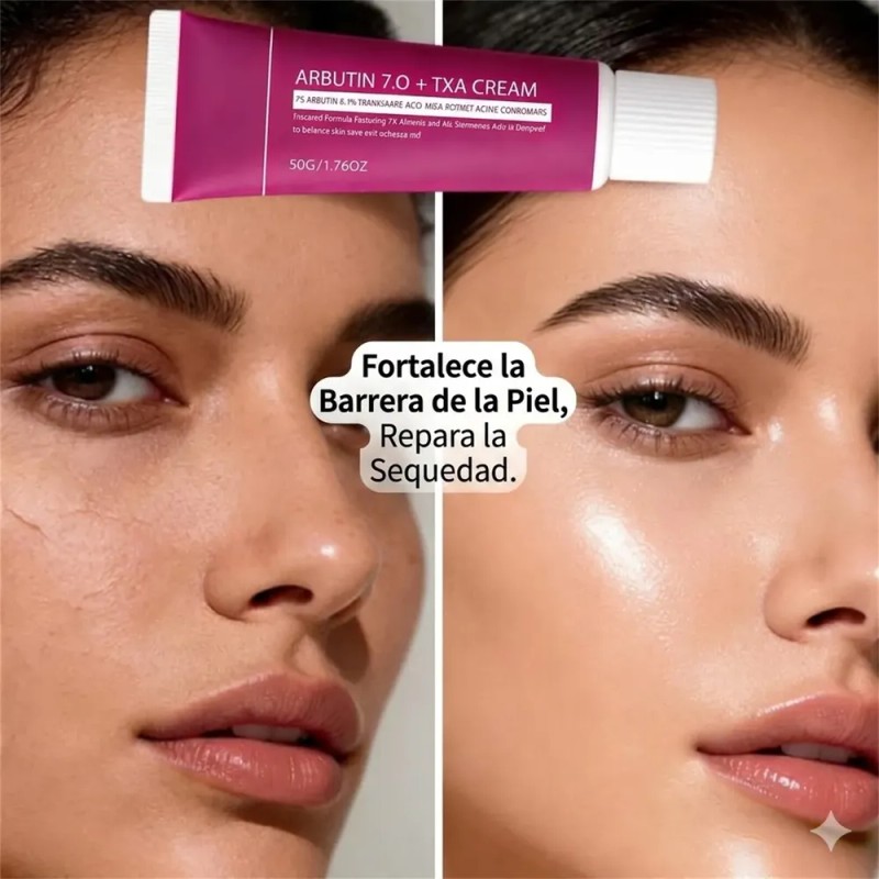 Crema Facial Despigmentante Con Ácido Tranexámico Y Arbutina