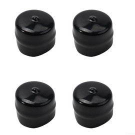 4pcs 532104757 Rubber Wheel Axle Hub Cap for Craftsmen Lawn Mower Lawn Tractor Axle Cap Replacement Part